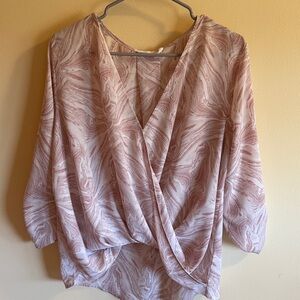 Lush Mauve Swirl Top